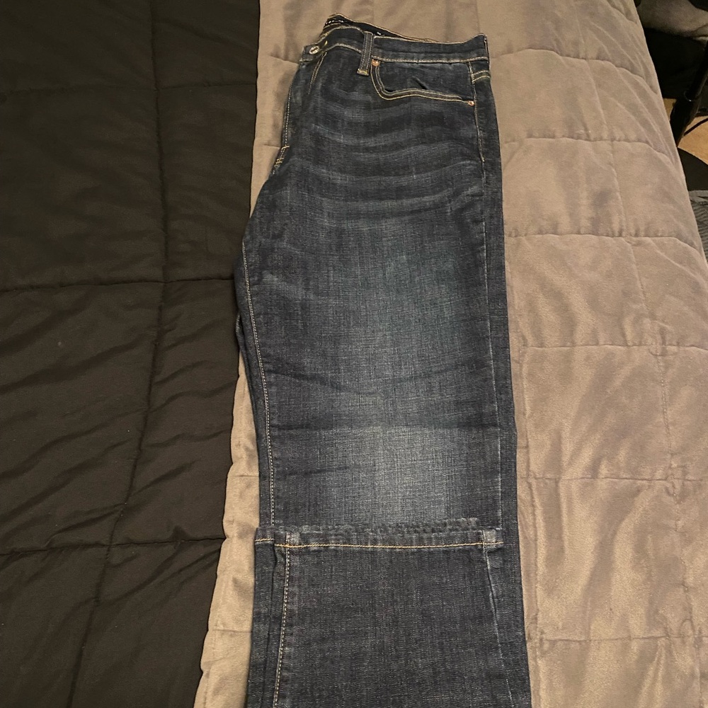 Lucky Brand jeans.